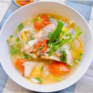canh chua cá điêu hồng