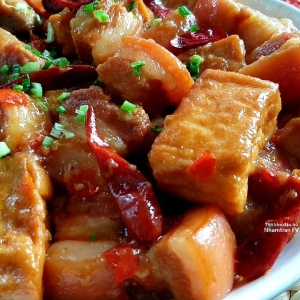 thịt kho tộ / kho đậu hủ