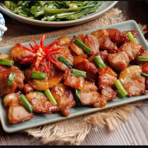 ba chỉ cháy cạnh